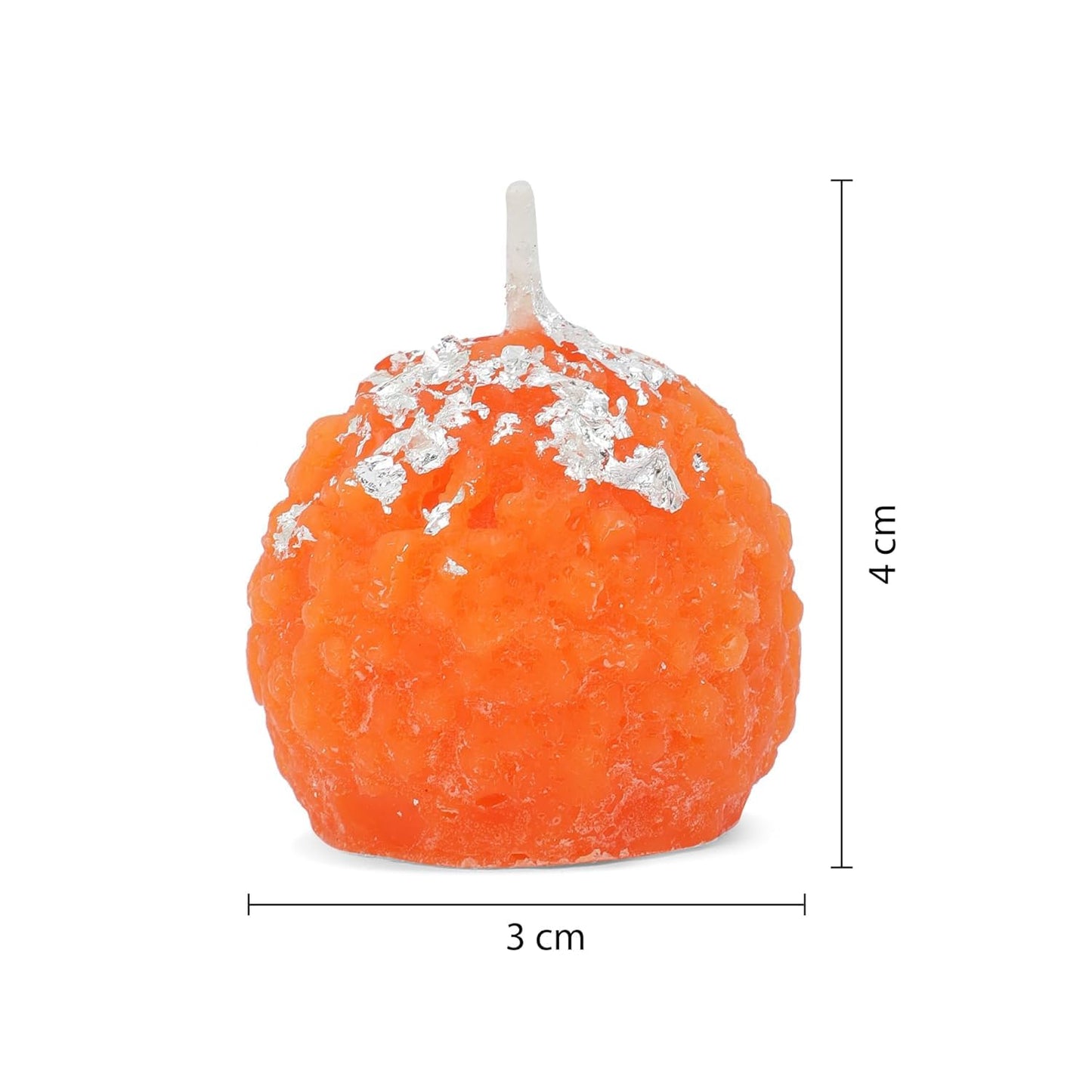 Premium Ladoo Candle Diwali Candles Pack of 6
