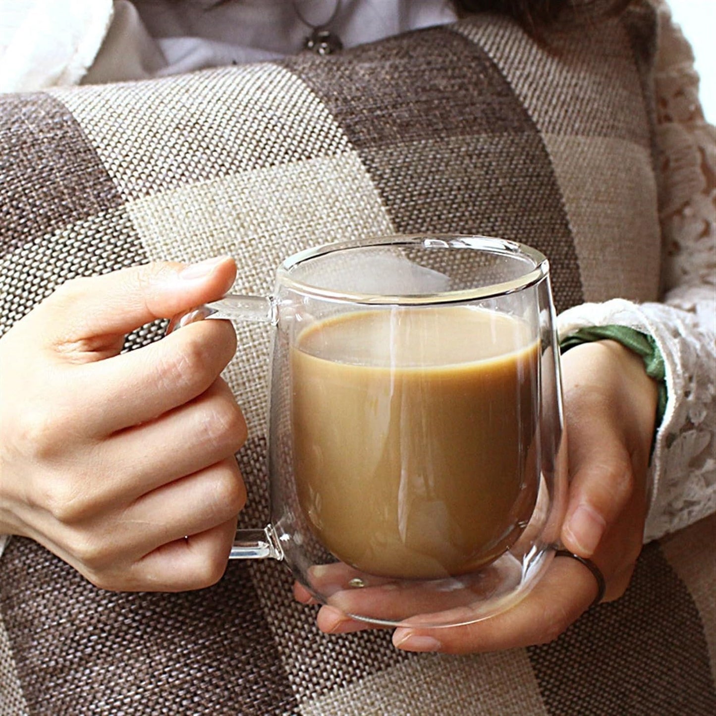 transparent espresso cup