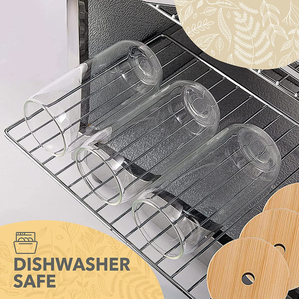 aesthetic frosted tumbler set