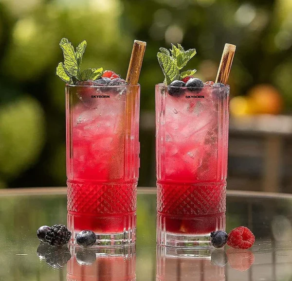 mojito glass set of 6