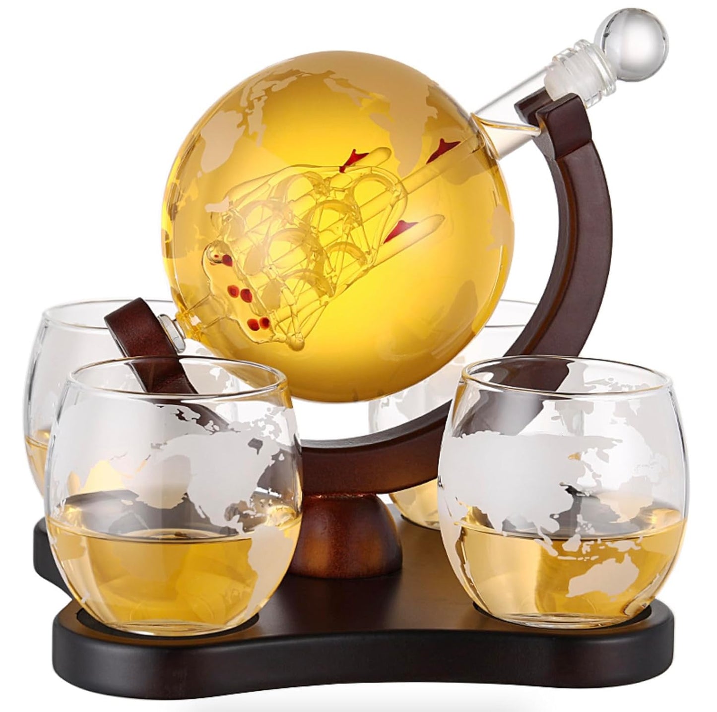 antique ship decanter