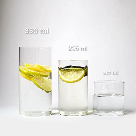 lightweight water glass set