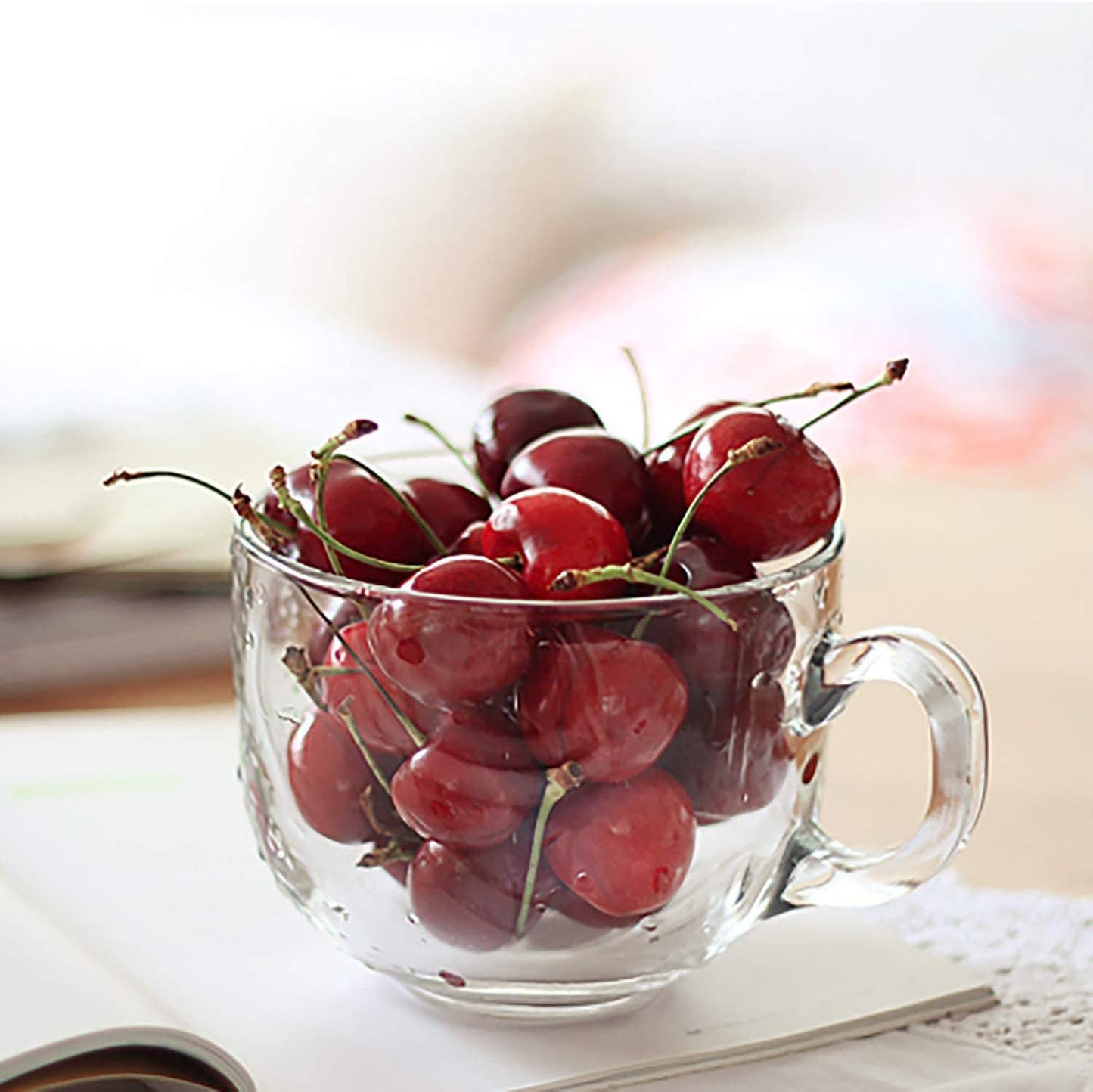 glass mug set of 6