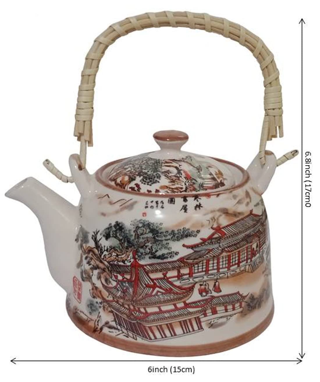 decorative ceramic teapot