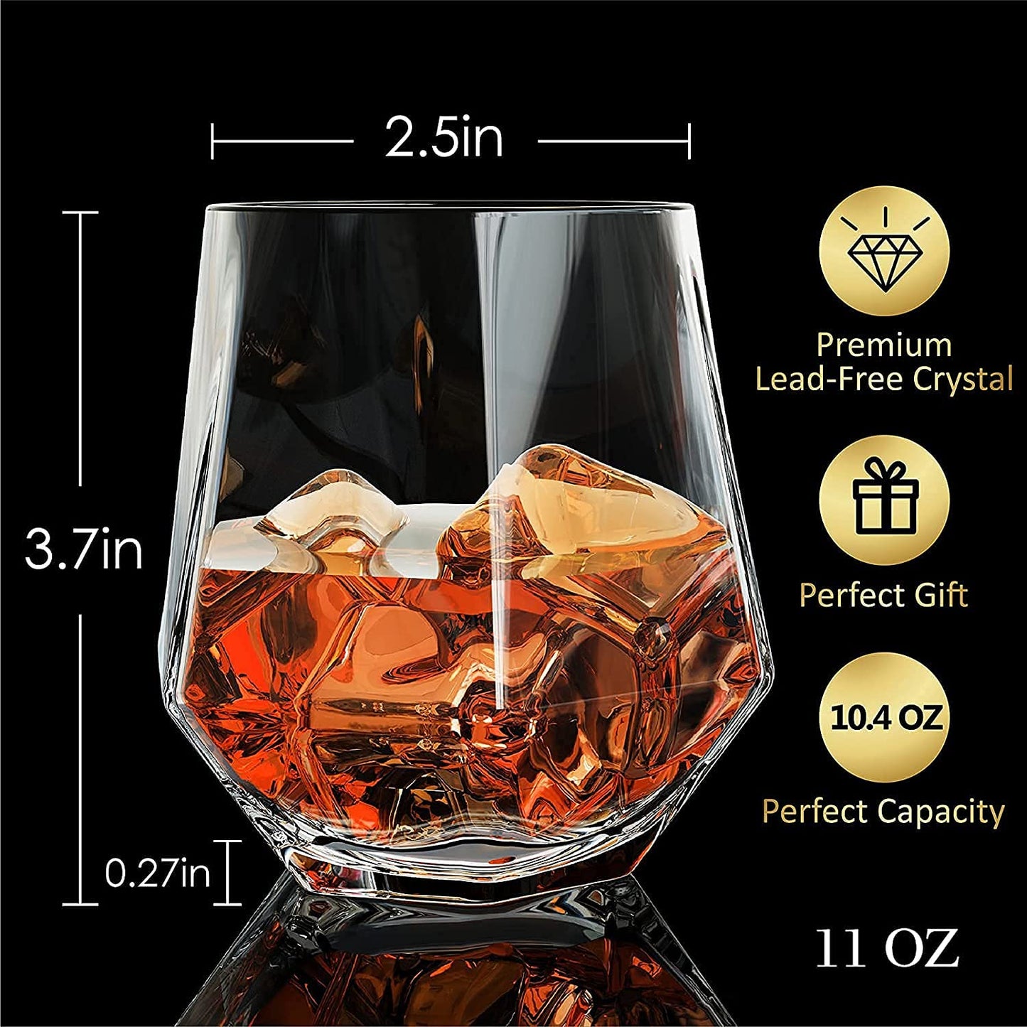 tempered glass drinkware