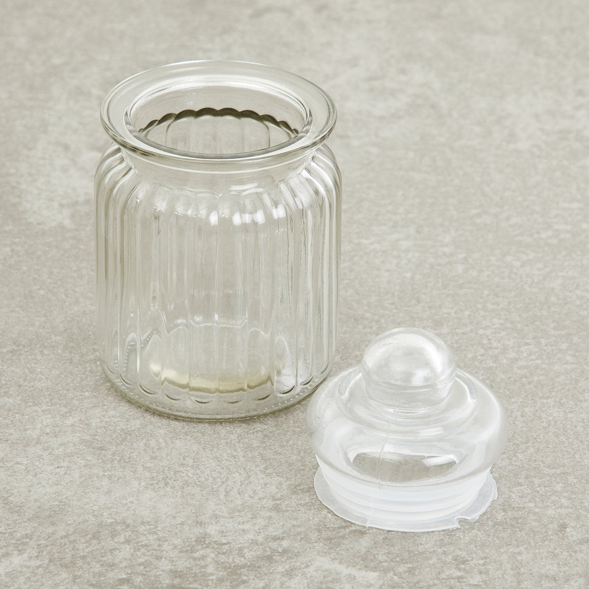 Marley Set of 6 Glass Storage Jars - 250ml