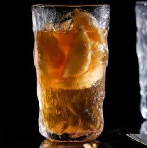 Texture Whiskey Glass 367ML 3PCS || Crystal Cut Barware Drinking Glasses for Whisky, Bourbon, Scotch, Liquor, Wine, Cocktail Drinks