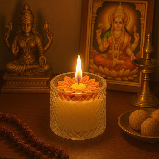 Lumos Aromēa by Artkart | Luxury Coffee Candle | 80 Hr Burn | 140g | 100% Soy Wax | Non-Toxic, Memorable Gift (Brown)