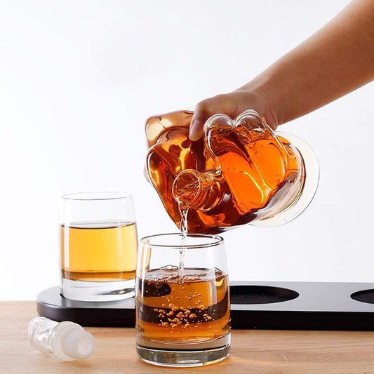 Middle Finger Novelty Whisky Decanter by The Wine Savant, for That Someone You Love!