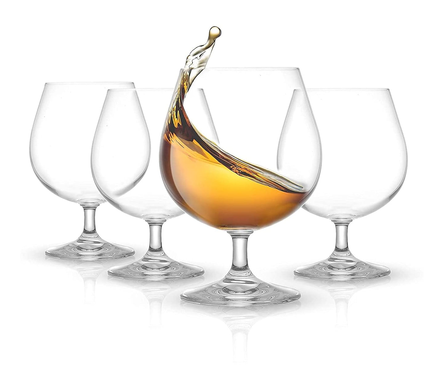 Brandy Glasses 250 ML Ultra-Elegant Design – Perfect Size for Brandy, Cognac Great for Spirits Drinks - Bourbon - Wine Pack of (Pack of 4)