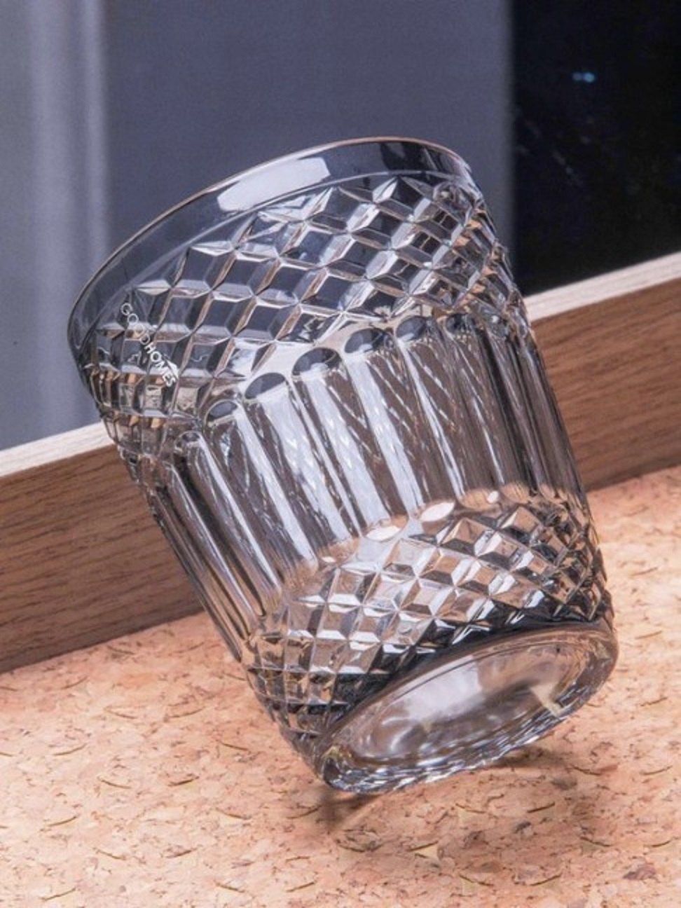 Chal Bhai embossed whisky glass set 300ml 6 pieces