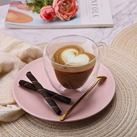 Chalbhai Double Wall Heart Shape Mug