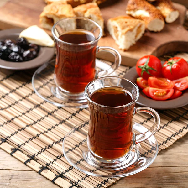 Chalbhai Glass Tea Cup and Saucer Set