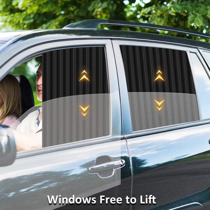 4 Piece Magnetic Curtains for Car Window