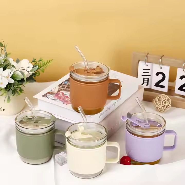 SIPPER CUP HANDL  GLASS CUP