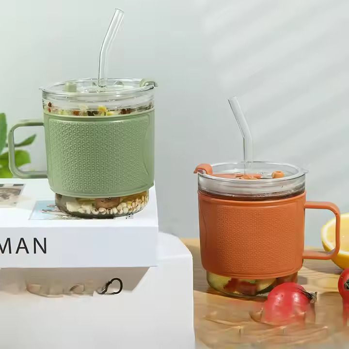 SIPPER CUP HANDL  GLASS CUP