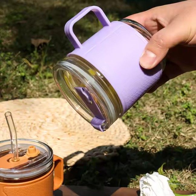 SIPPER CUP HANDL  GLASS CUP