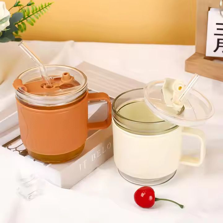 SIPPER CUP HANDL  GLASS CUP