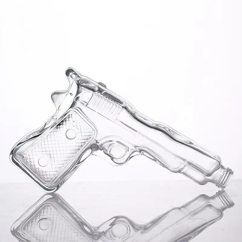 Whiskey Gun Decanter & Glasses Set