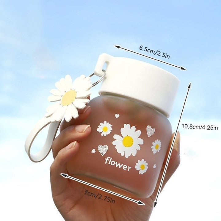 SIPPER BOTTLE DAISY CUP FLOWER