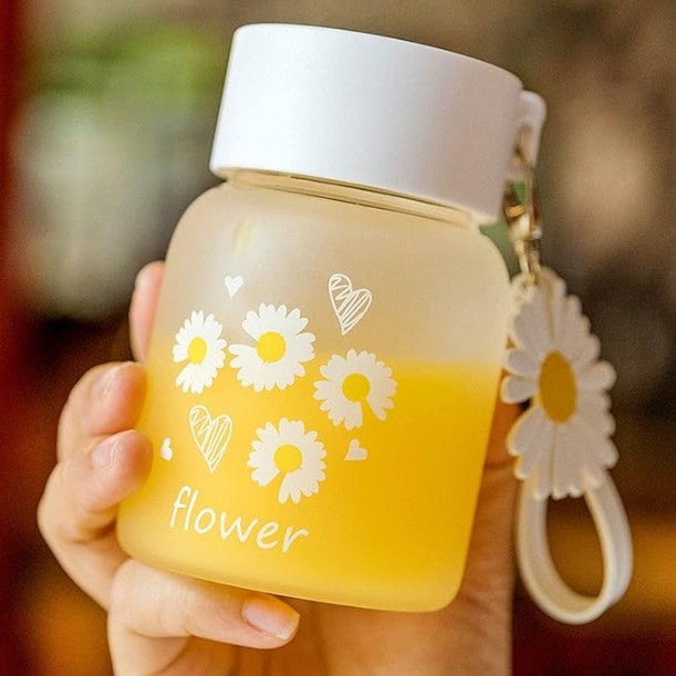 SIPPER BOTTLE DAISY CUP FLOWER