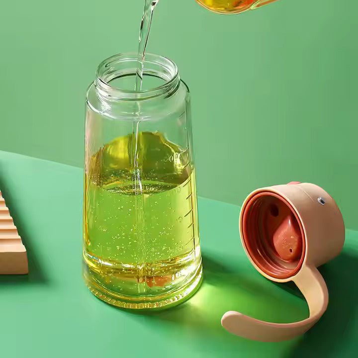 OIL BOTTLE PLASTIC HANDLE 620ML