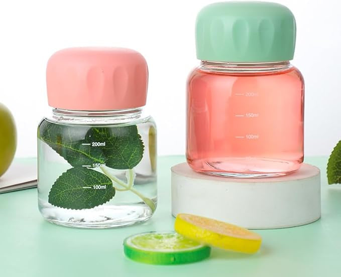 GLASS WATER BOTTLE NEW PANGPANG Cup Drinks Glass Bottle Compact Espresso Cup