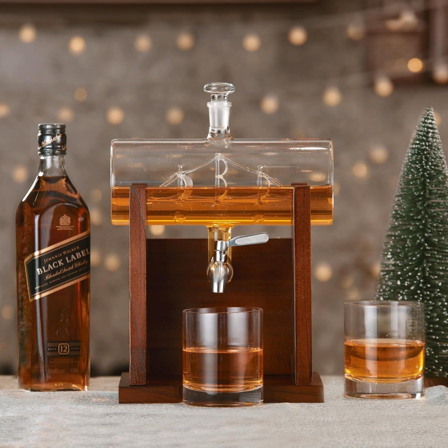 Premium bourbon gift set