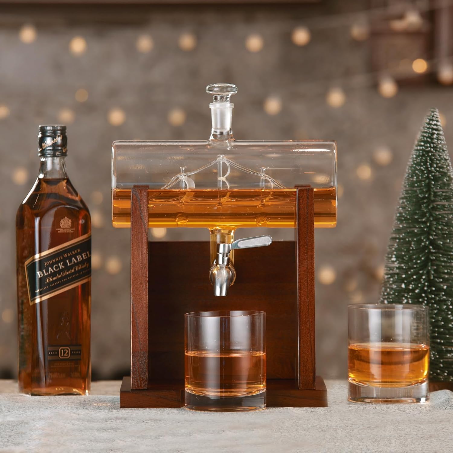 Premium bourbon gift set