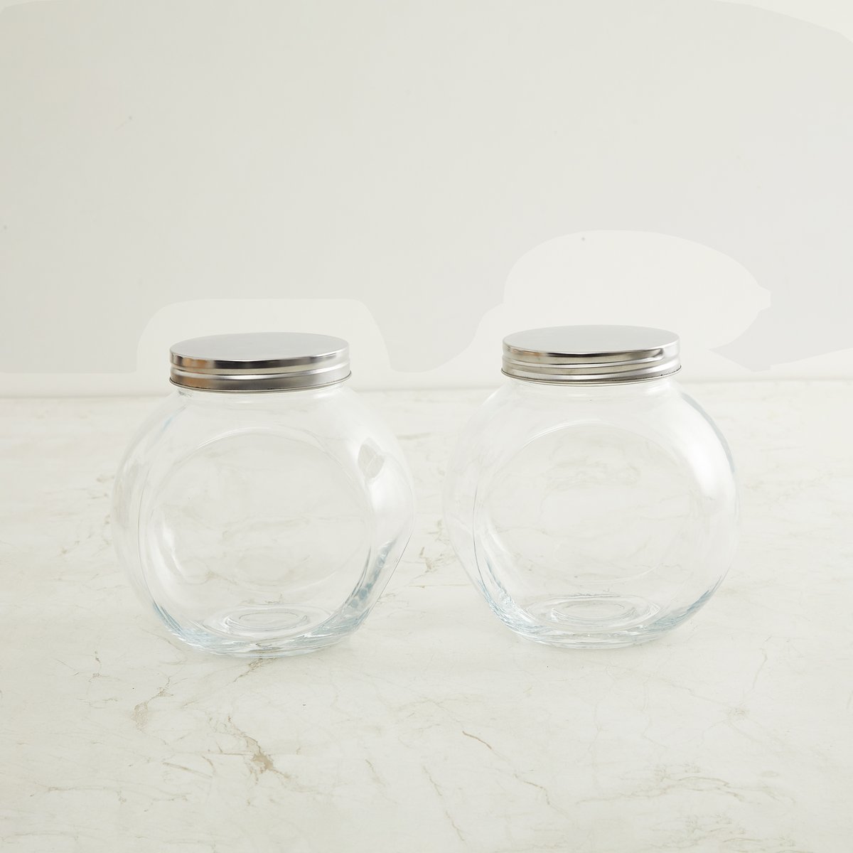 airtight glass kitchen storage jar