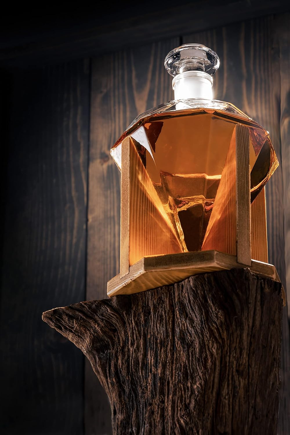bar diamond decanter