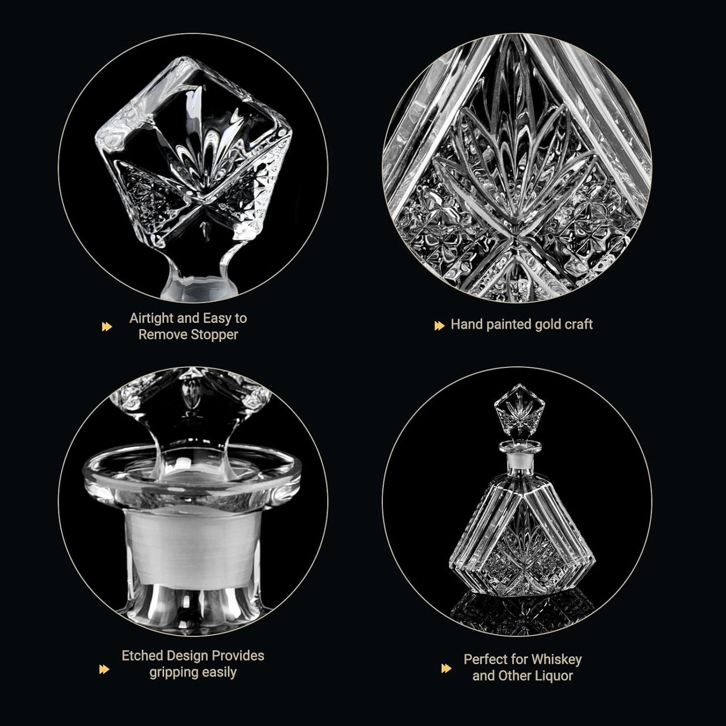 bar glass decanter