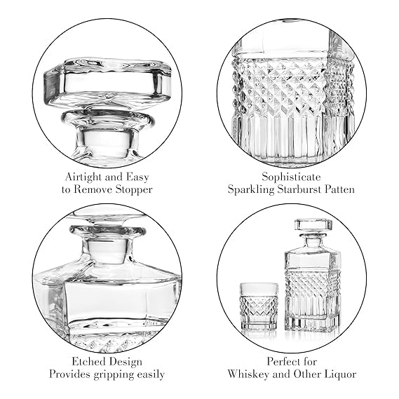 bar glass decanter