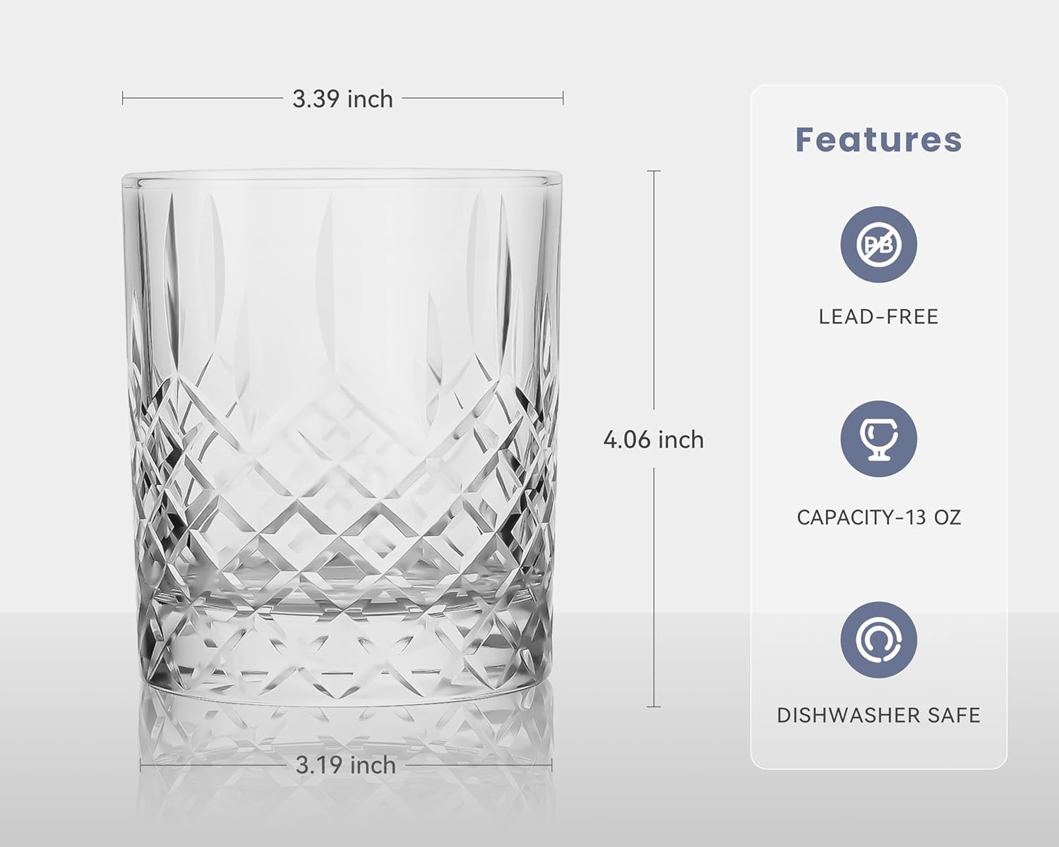bourbon glass set
