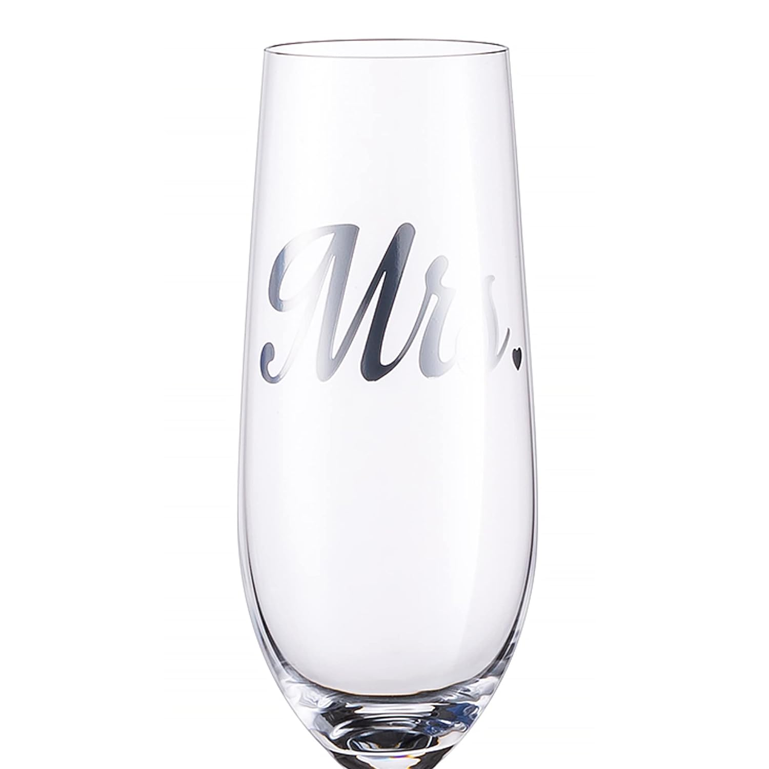 bridal shower champagne flute set
