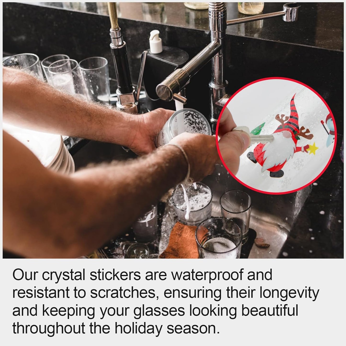 chalbhai christmas glass cups