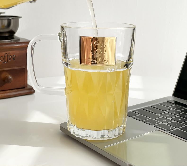 chalbhai multicolor glass sipper mug