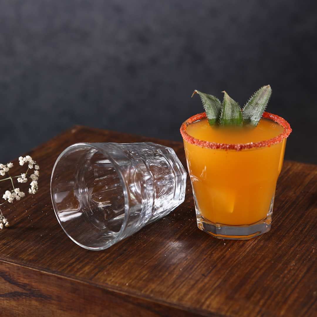 cocktail measuring shot glasses