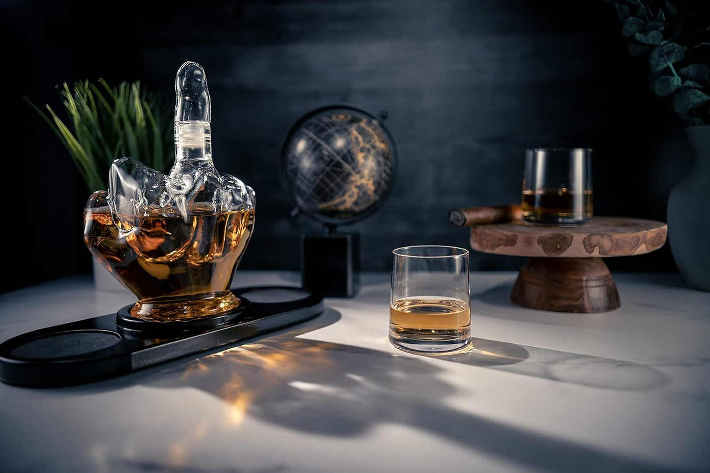 creative liquor decanter