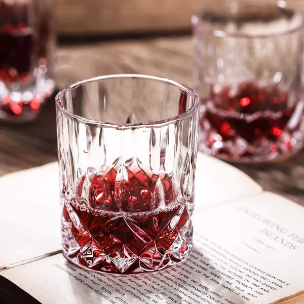 crystal barware set
