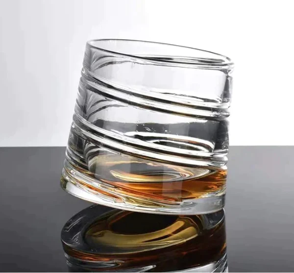 crystal whiskey glass