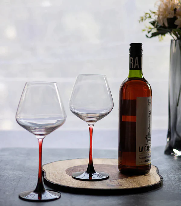 crystal wine glass 550ml