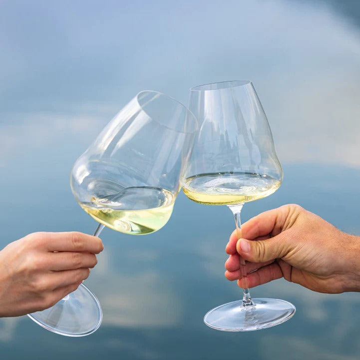 crystal wine glasses set