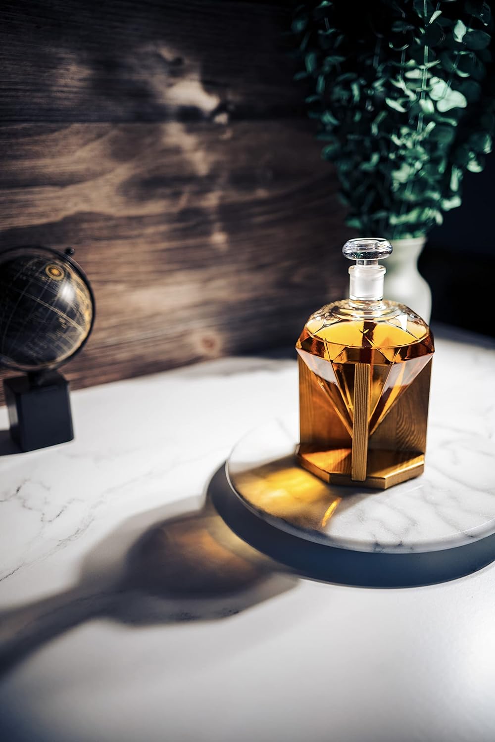 diamond whiskey decanter