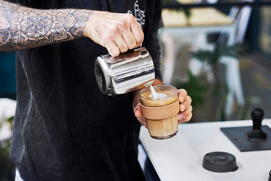 glass coffee cup