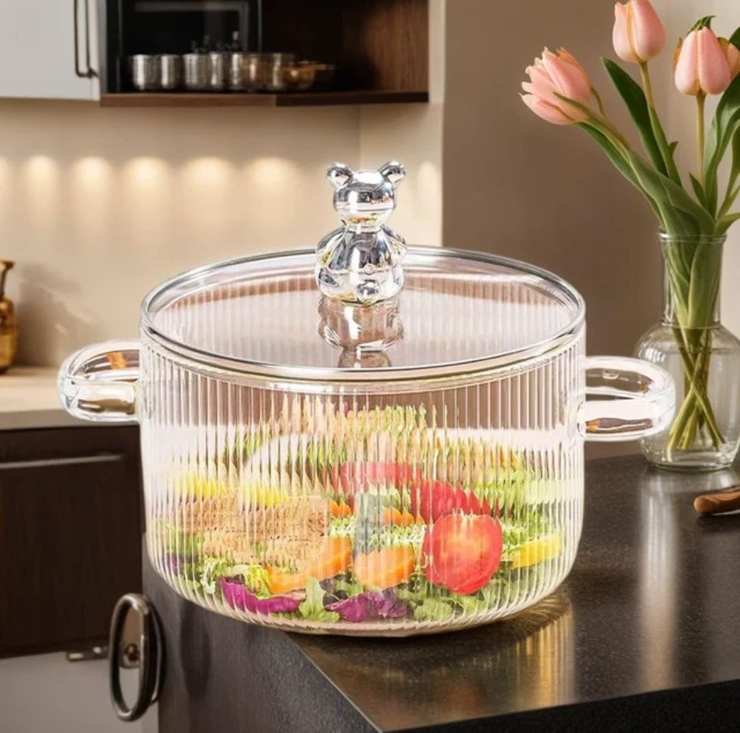 glass cooking pot