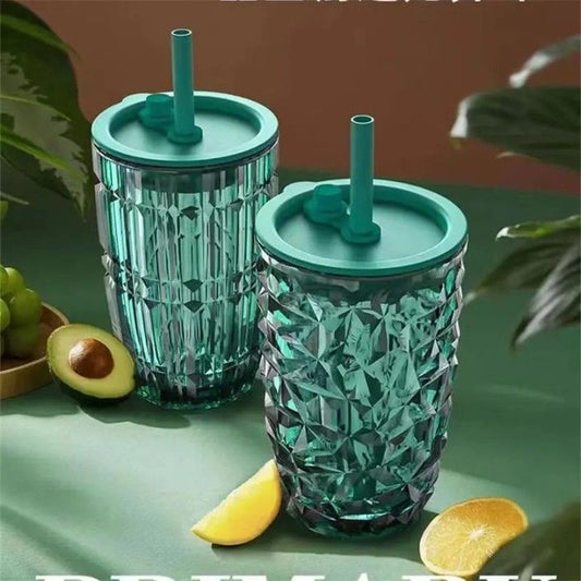 glass sipper mug