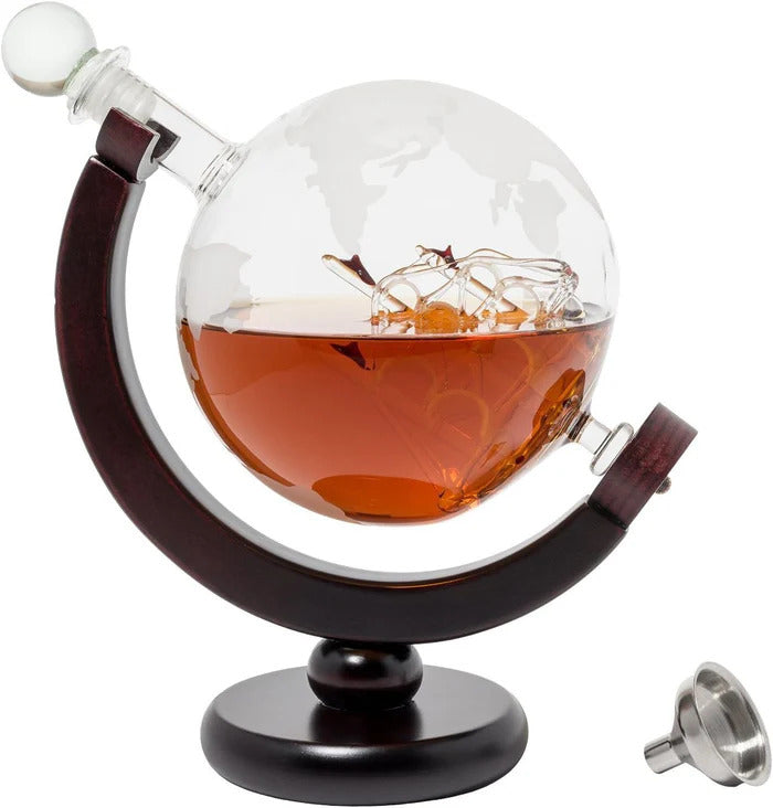 globe liquor decanter