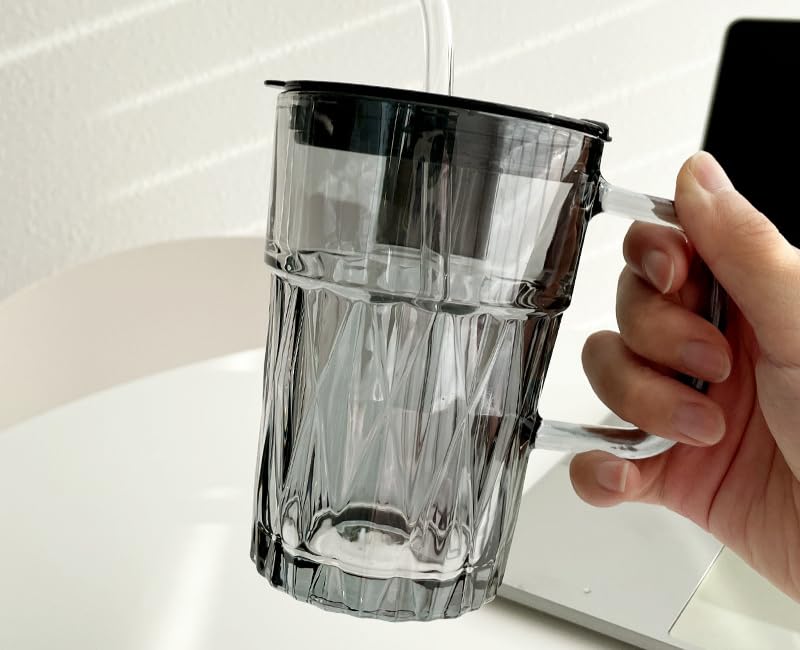 iced coffee glass can mug