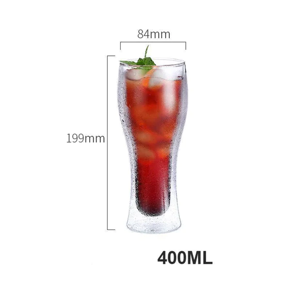 BODUM Pavina Large Double-wall Glasses - 450 ml - 2 pieces